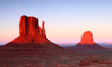 Large monument valley small